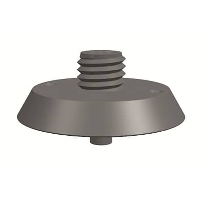 Podkładka mocująca Halteplatten z gwintem i bolcem