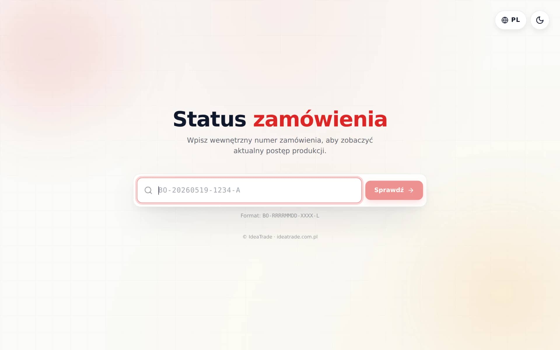 Sprawdź status