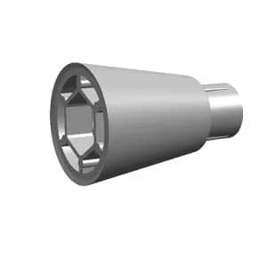 Zakończenie konusowe do dystansów szalunkowych Delle 22/5