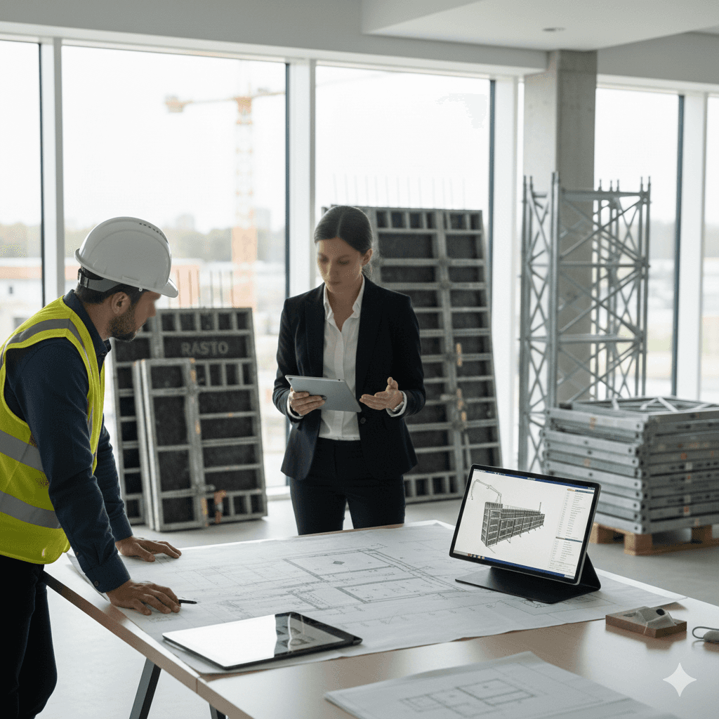 Wynajem rusztowań i szalunków